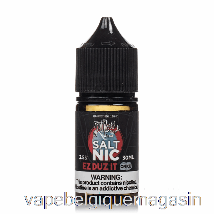 Vape Jetable Ez Duz It Sur Glace - Sel Impitoyable - 30ml 20mg
